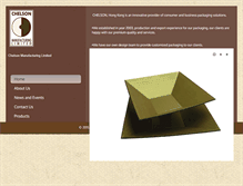 Tablet Screenshot of chelson-hk.com